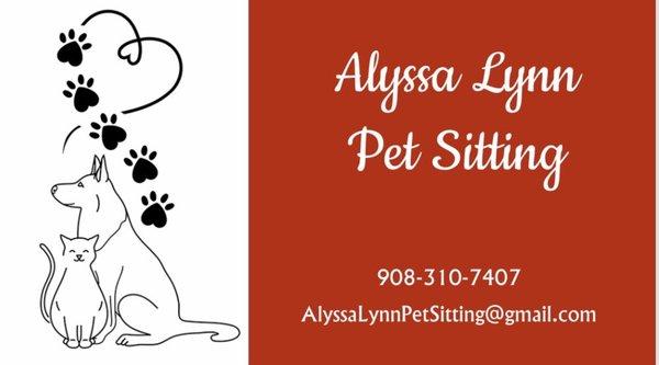 Alyssa Lynn Pet Sitting