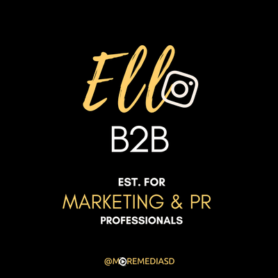 Ello B2B is a white label service for PR & Social Media Marketing Professionals. Buy a block of designs for one year & use for any client.