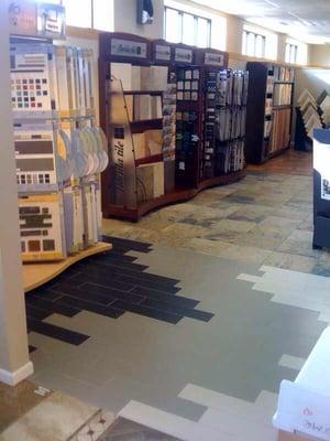 Louisville Tile Distributors of Evansville showroom