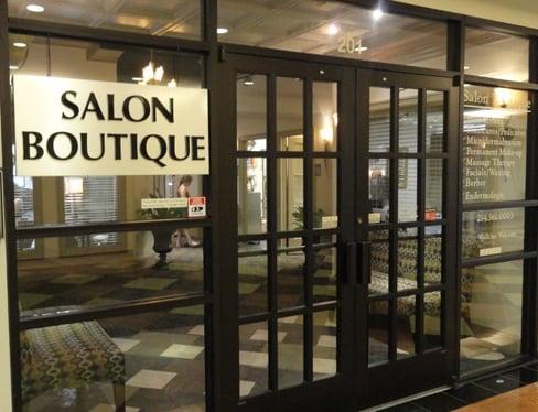 Salon Entrance