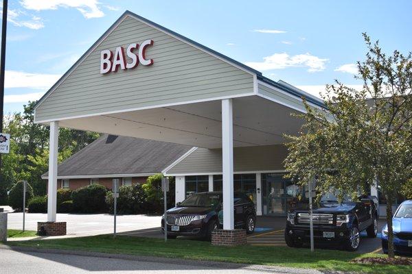 Front entrance of BASC