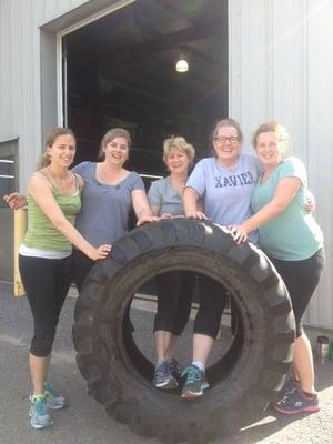 GetFit Class Tire Flips