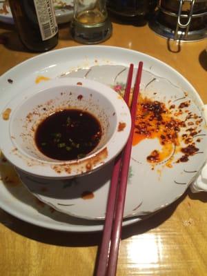 My empty dish:) was sooooyummy