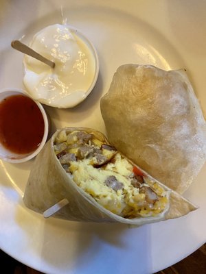 Breakfast burrito