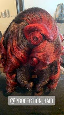 Color and curls