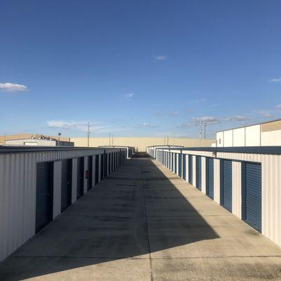 Aerial view of just a portion of our storage unit facility