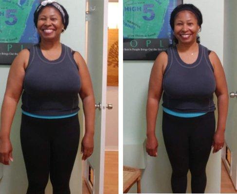 Valerie C. - Lost 32 pounds and 5 dress sizes!