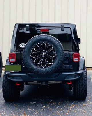 New Rugged Ridge Tire Carrier