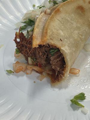 Stuffed Birria Taco