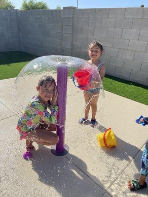 Splash Pad Fun!