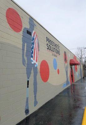 Prosthetic Solutions Mural by Blice Edwards 2020