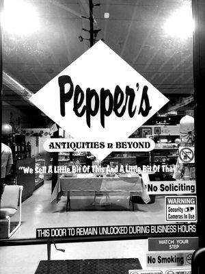 For a unique shopping experience come visit Pepper's!