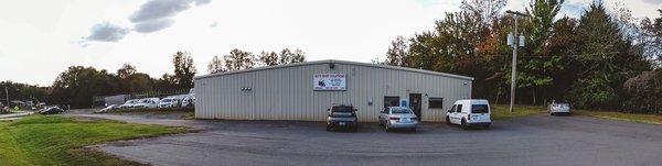 Main entrance of Auto Body Solutions