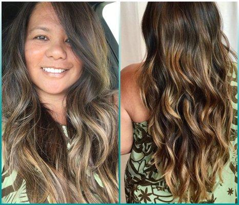 Always love my hair by Ame. Balayage Ombré by the best. Thanks Ame!