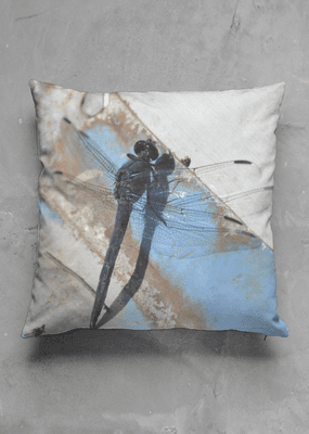 Rusty Dragonfly, on Pillow