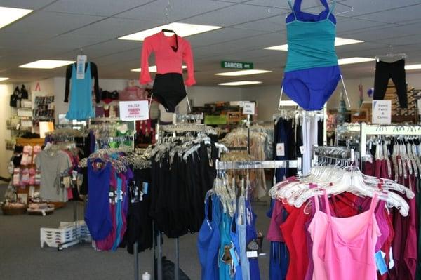 We have everything you need for dance, cheer, gymnastics and ice skating!!!