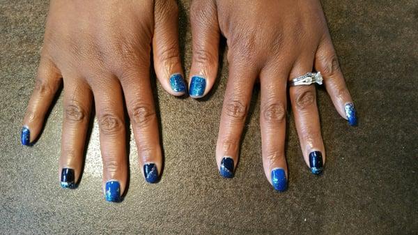 Fun blue by Anna