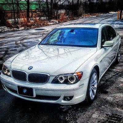 BMW 7Series Headlight Restoration,  MTEC7000K LED Angel Eyes, Ceramic Coat, Interior Detail, Charcoal Canister Repair, Valve Cover Gaskets