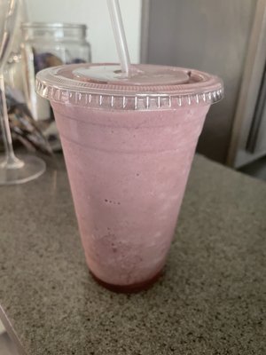 Blueberry smoothie