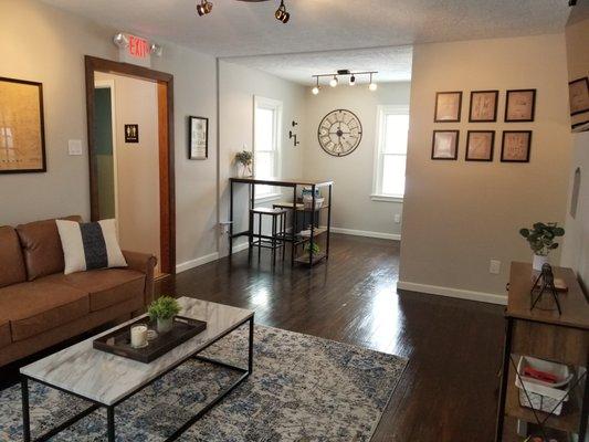 Interior office - Waiting area.