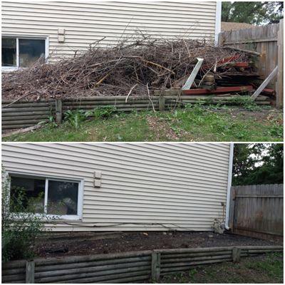 Yard debris removal-Burnsville