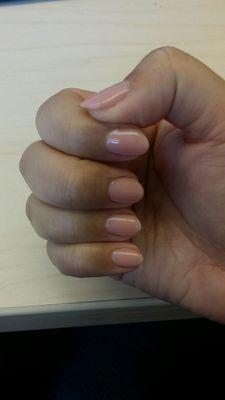 Loved my new almond shaped nails!