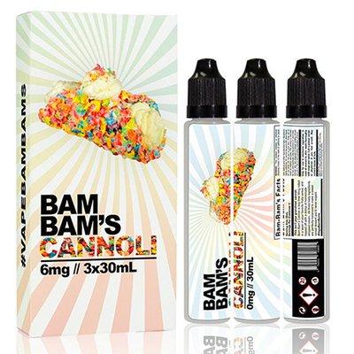 New Juice Alert! Bam Bam's Cannoli is in stock at VaporBurst!