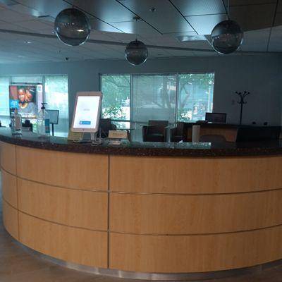 Lobby/Check-in desk.