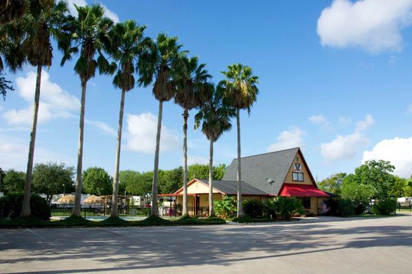 Entrance to office and park.