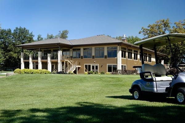 Exterior of Beaver Hills Country Club Clubhouse