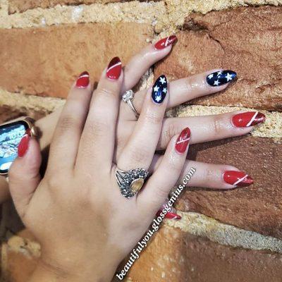 Feeling Patriotic acrylic Nails $$60