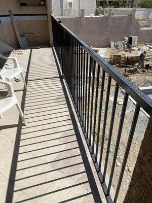 Balcony railing