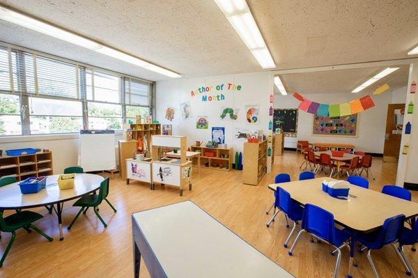 Our classrooms @ Miss Debbie's Creative Childcare.