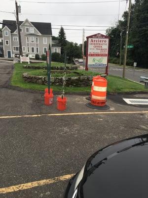 Street Entrance Sign