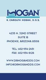 K. Carolyn Hogan, D.D.S. is located at 4235 N. 32nd Street, Suite B, Phoenix AZ 85018