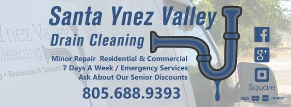 Santa Ynez Valley Drain Cleaning