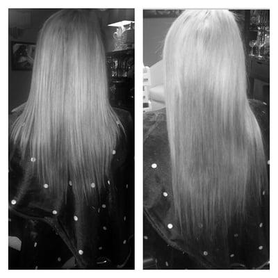 Before n After Hair Extensions