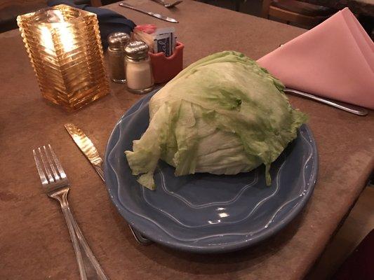 We asked for extra lettuce, LOL.