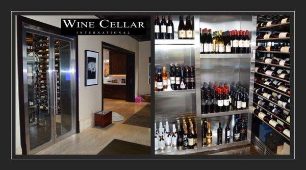 Wine Cellar International specializes in modern wine cellars.