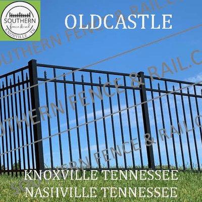 Oldcastle aluminum fence maintenance free lifetime warranty Southern Fence and Rail your Knoxville fence company of choice