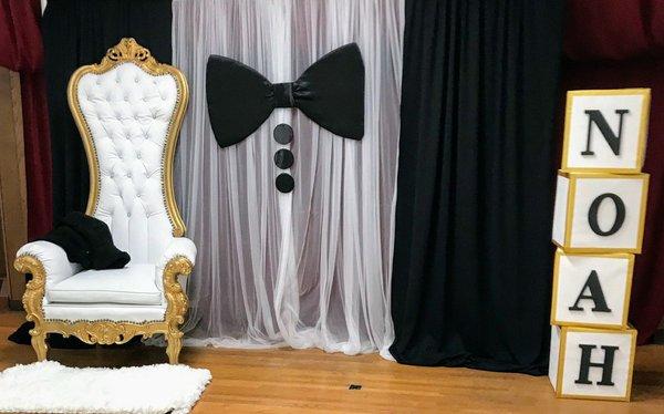 we offer throne chairs rugs and backdrops