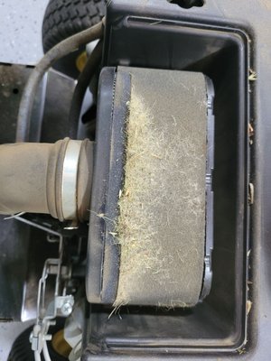 Does that air filter look serviced?