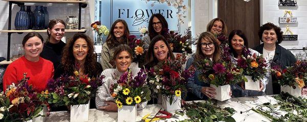 A fabulous shower at the Flower Bar!