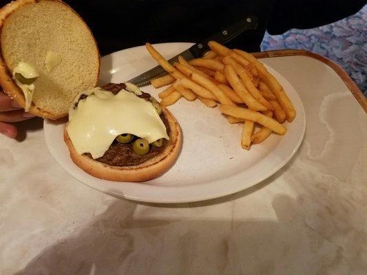 Olive burger