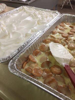 Wednesday night banana pudding