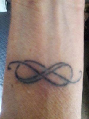 My infinity tattoo