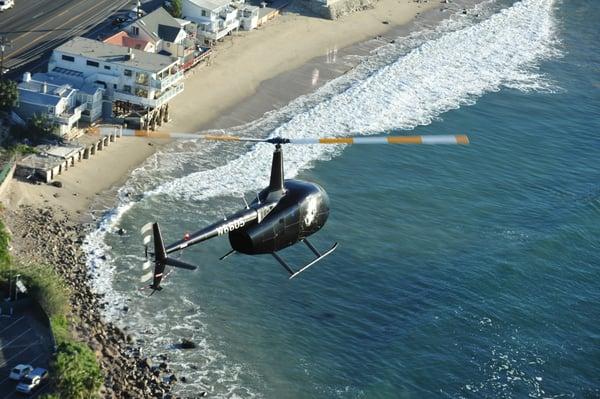 California Coastline Helicopter Tour