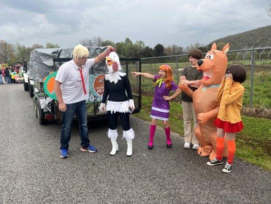 2021 Folk Festival Parade.