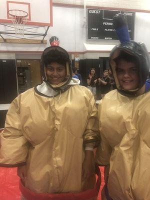 Jr high sumo tournament