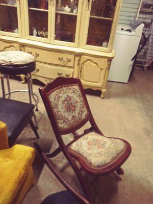 Antique beautiful rocking chair co